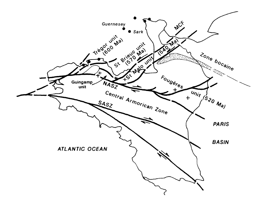 The Cadomian Orogeny (France)